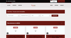 Desktop Screenshot of immobenin.com